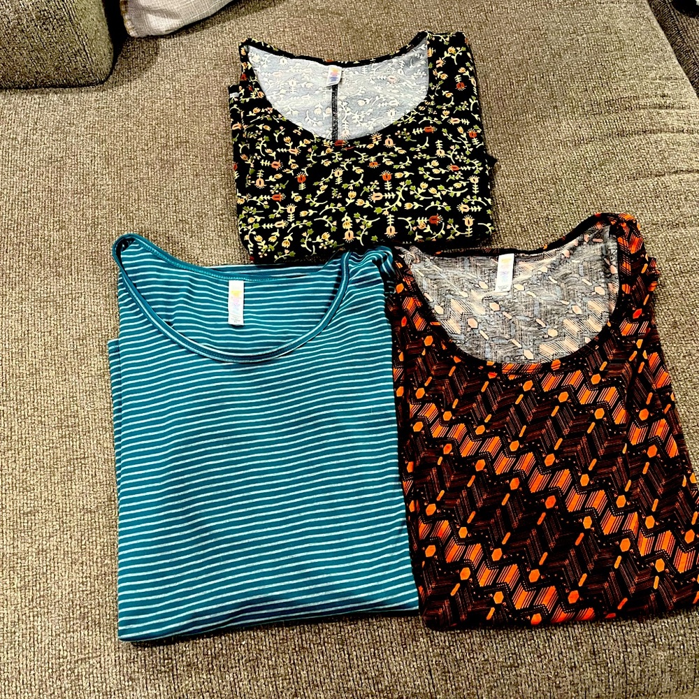 Lularoe tops -set of 3